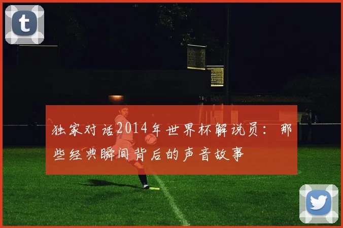 独家对话2014年世界杯解说员:那些经典瞬间背后的声音故事