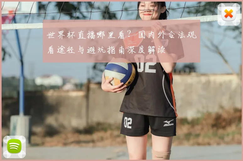 世界杯直播哪里看?国内外合法观看途径与避坑指南深度解读